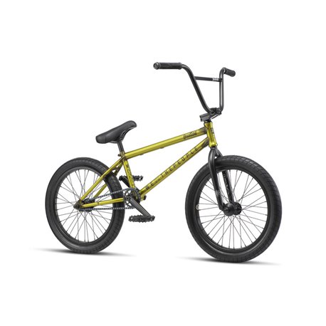 Велосипед BMX WeThePeople JUSTICE 20.75 матовый прозрачный желтый 2019