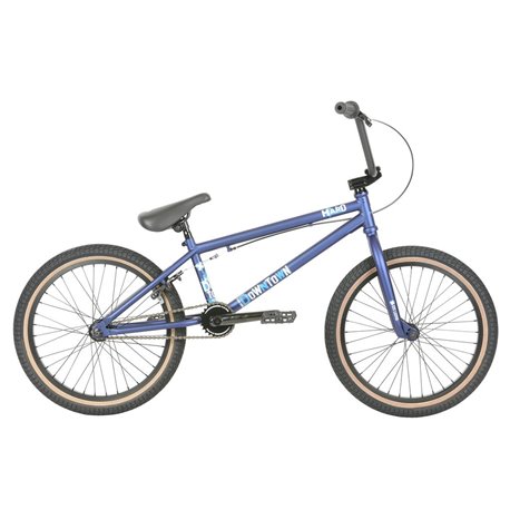 Велосипед BMX Haro Downtown 20.5 матовый синий 2019