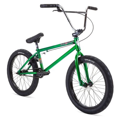 Велосипед BMX Stolen 2021 HEIST 21 зеленый с хром