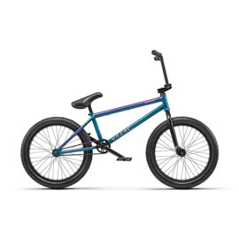 Велосипед BMX Radio VALAC 20.75 Сине-зелёный с фиолетовый исчезающий 2019