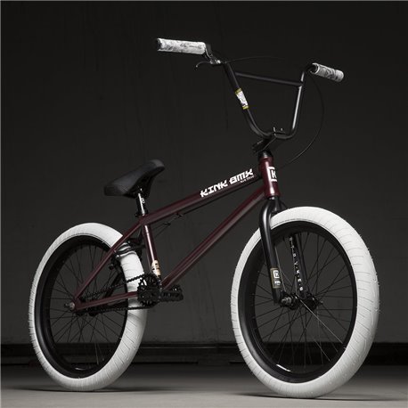 Велосипед BMX Kink Gap XL 21 матовый прозрачный кровавый 2020