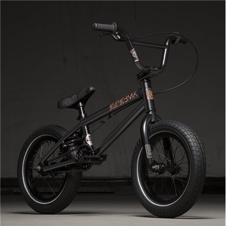 Велосипед BMX Kink Pump 14 матовый Guinness черный 2020