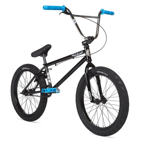 Велосипед BMX STOLEN HEIST 2020 21 черный с синий и хром