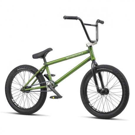 Велосипед BMX WeThePeople CRYSIS 20.5 прозрачный оливковый 2019